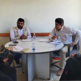 Coordination meeting with Literacy and Girl Education administration of Education Office, Marib Governorate